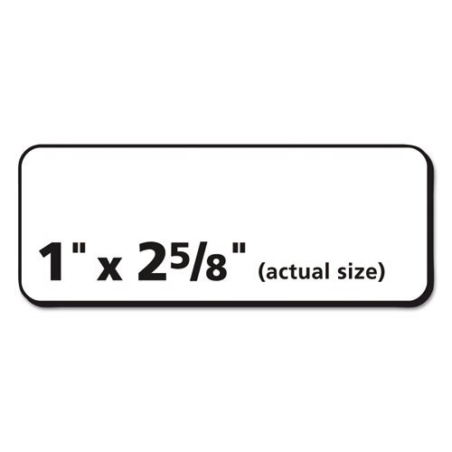 Matte Clear Easy Peel Mailing Labels W/ Sure Feed Technology, Laser Printers, 1 X 2.63, Clear, 30/sheet, 50 Sheets/box Matte Clear Easy Peel Mailing Labels W/ Sure Feed Technology, Laser Printers, 1 X 2.63, Clear, 30/sheet, 50 Sheets/box