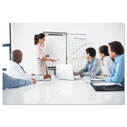 Tripod Extension Bar Magnetic Dry-erase Easel, 69" To 78" High, Black/silver Tripod Extension Bar Magnetic Dry-erase Easel, 69" To 78" High, Black/silver