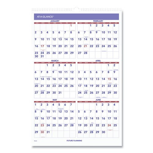 Monthly Wall Calendar With Ruled Daily Blocks, 15.5 X 22.75, White, 2021 Monthly Wall Calendar With Ruled Daily Blocks, 15.5 X 22.75, White, 2021