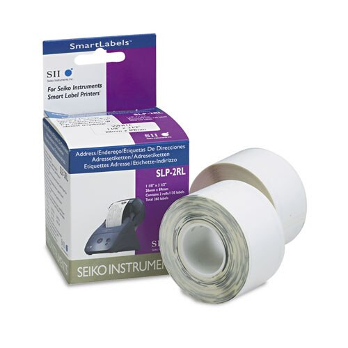 Self-adhesive Address Labels, 1.12" X 3.5", White, 260/box Self-adhesive Address Labels, 1.12" X 3.5", White, 260/box