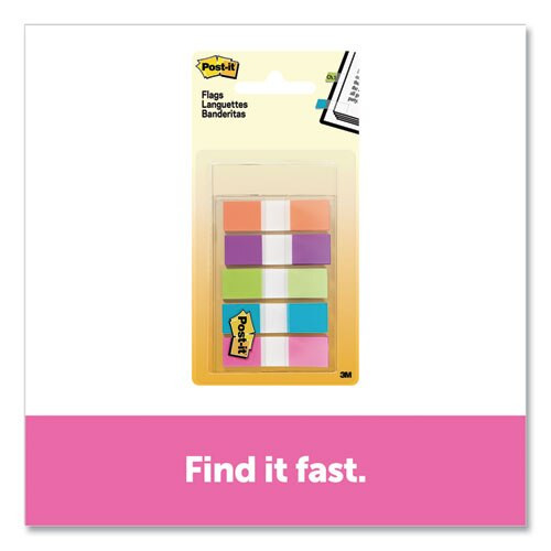 Page Flags In Portable Dispenser, Assorted Brights, 5 Dispensers, 20 Flags/color Page Flags In Portable Dispenser, Assorted Brights, 5 Dispensers, 20 Flags/color
