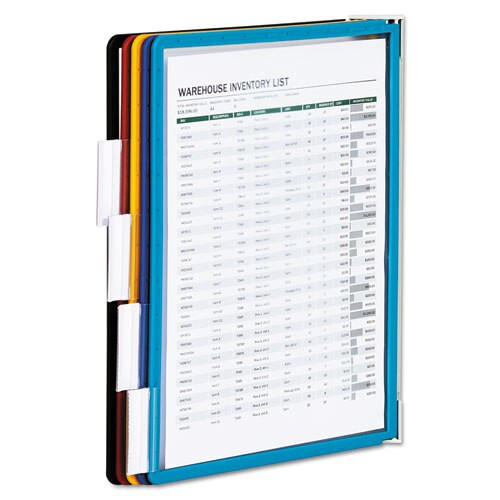 Vario Magnetic Wall Reference System, 5 Panels, 10 Pockets, Assorted Borders Vario Magnetic Wall Reference System, 5 Panels, 10 Pockets, Assorted Borders