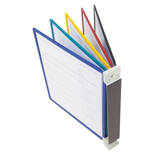 Vario Magnetic Wall Reference System, 5 Panels, 10 Pockets, Assorted Borders Vario Magnetic Wall Reference System, 5 Panels, 10 Pockets, Assorted Borders