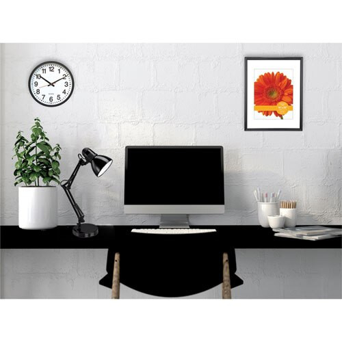 Architect Desk Lamp, Adjustable Arm, 6.75"w X 11.5"d X 22"h, Black Architect Desk Lamp, Adjustable Arm, 6.75"w X 11.5"d X 22"h, Black