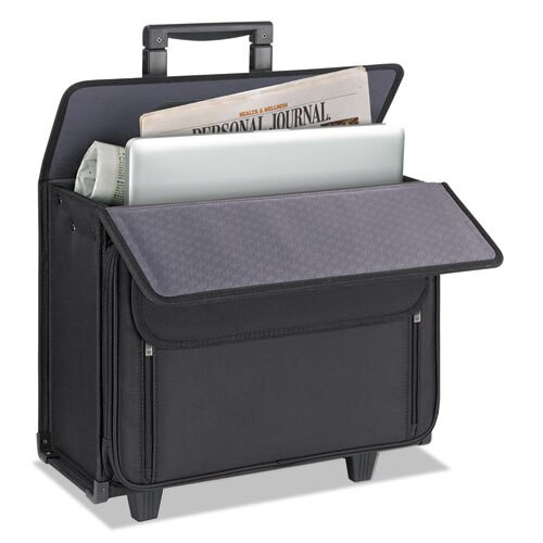 Classic Rolling Catalog Case, 17.3", 18" X 7" X 14", Black Classic Rolling Catalog Case, 17.3", 18" X 7" X 14", Black