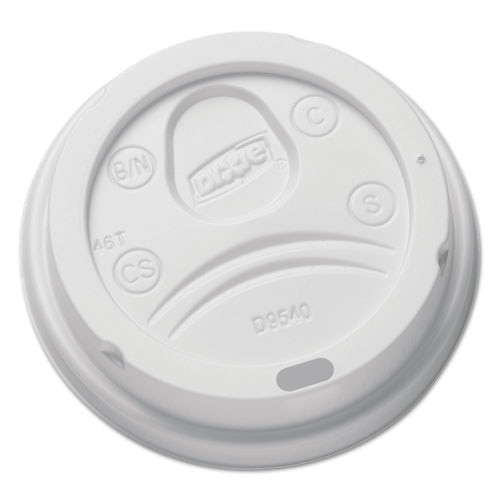 Sip-through Dome Hot Drink Lids For 10 Oz Cups, White, 100/pack Sip-through Dome Hot Drink Lids For 10 Oz Cups, White, 100/pack