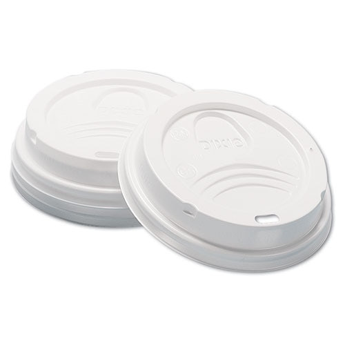 Sip-through Dome Hot Drink Lids For 10 Oz Cups, White, 100/pack Sip-through Dome Hot Drink Lids For 10 Oz Cups, White, 100/pack