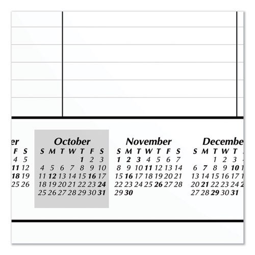 Ruled Desk Pad, 21.75 X 17, 2020-2021 Ruled Desk Pad, 21.75 X 17, 2020-2021