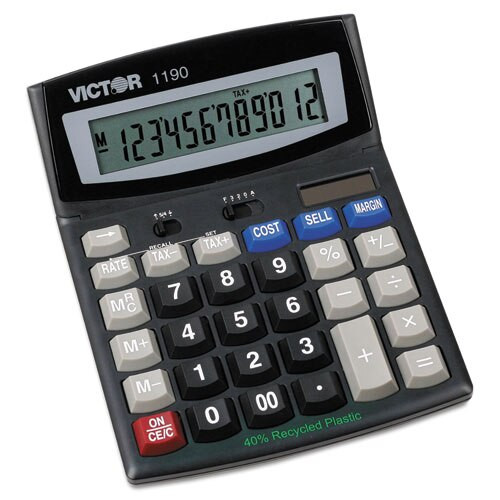 1190 Executive Desktop Calculator, 12-digit Lcd 1190 Executive Desktop Calculator, 12-digit Lcd