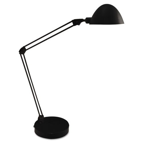 Led Desk And Task Lamp, 5w, 5.5"w X 13.38"d X 21.25"h, Black Led Desk And Task Lamp, 5w, 5.5"w X 13.38"d X 21.25"h, Black