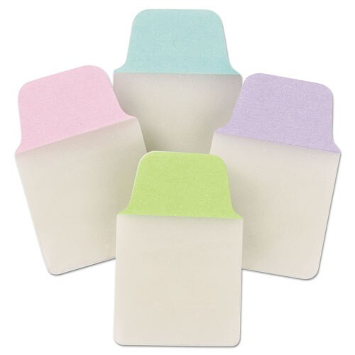 Ultra Tabs Repositionable Mini Tabs, 1/5-cut Tabs, Assorted Pastels, 1" Wide, 40/pack Ultra Tabs Repositionable Mini Tabs, 1/5-cut Tabs, Assorted Pastels, 1" Wide, 40/pack