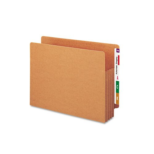 Heavy-duty Redrope End Tab Tuff Pockets, 3.5" Expansion, Legal Size, Redrope, 10/box Heavy-duty Redrope End Tab Tuff Pockets, 3.5" Expansion, Legal Size, Redrope, 10/box