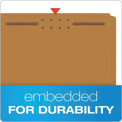 Kraft Folders With Two Fasteners, 1/3-cut Tabs, Letter Size, Kraft, 50/box Kraft Folders With Two Fasteners, 1/3-cut Tabs, Letter Size, Kraft, 50/box