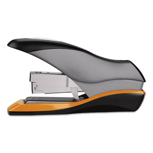 Optima 70 Desktop Stapler, 70-sheet Capacity, Silver/black/orange Optima 70 Desktop Stapler, 70-sheet Capacity, Silver/black/orange