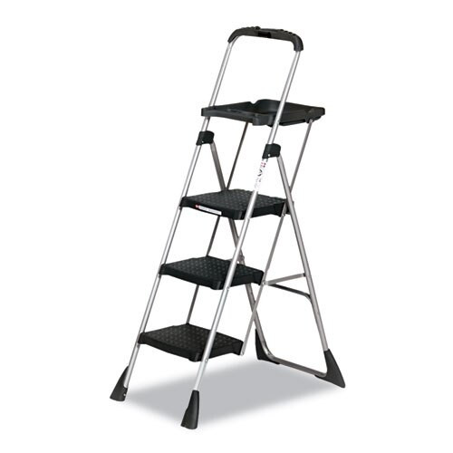 Max Work Platform, 55" Working Height, 225 Lbs Capacity, 3 Step, Black Max Work Platform, 55" Working Height, 225 Lbs Capacity, 3 Step, Black