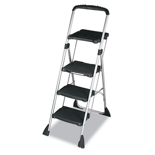 Max Work Platform, 55" Working Height, 225 Lbs Capacity, 3 Step, Black Max Work Platform, 55" Working Height, 225 Lbs Capacity, 3 Step, Black