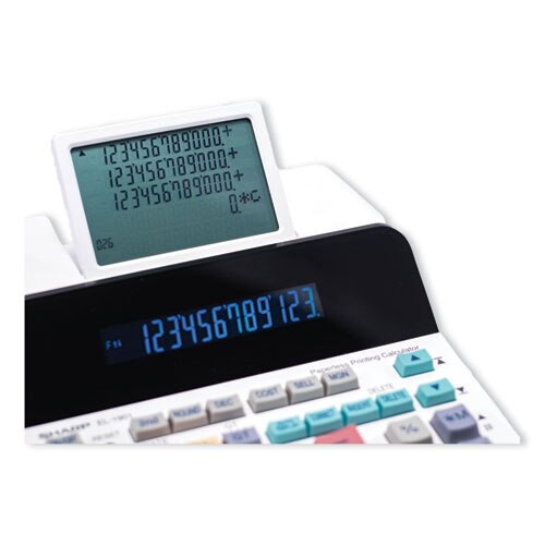 El-1901 Paperless Printing Calculator With Check And Correct, 12-digit Lcd El-1901 Paperless Printing Calculator With Check And Correct, 12-digit Lcd
