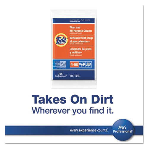 Floor & All-purpose Cleaner, 1.5oz Packets, 100/carton Floor & All-purpose Cleaner, 1.5oz Packets, 100/carton