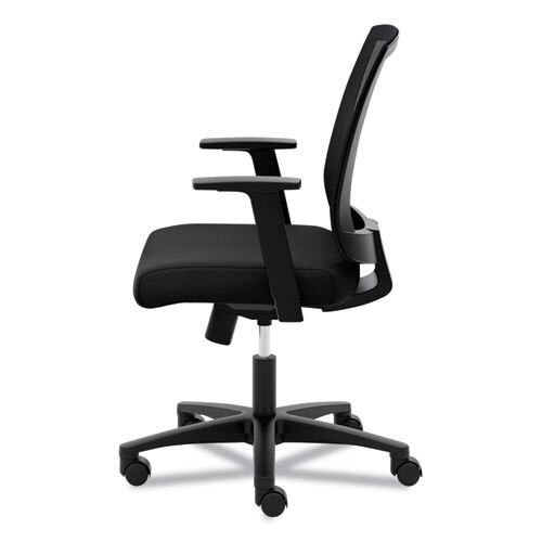 Torch Mesh Mid-back Task Chair, Supports Up To 250 Lbs., Black Seat/black Back, Black Base Torch Mesh Mid-back Task Chair, Supports Up To 250 Lbs., Black Seat/black Back, Black Base