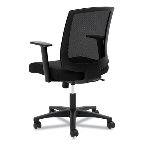 Torch Mesh Mid-back Task Chair, Supports Up To 250 Lbs., Black Seat/black Back, Black Base Torch Mesh Mid-back Task Chair, Supports Up To 250 Lbs., Black Seat/black Back, Black Base