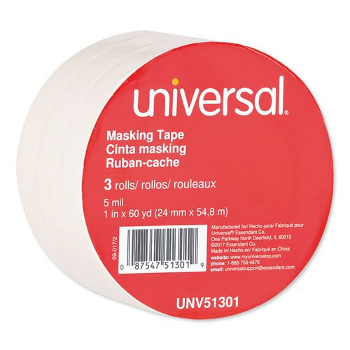 General-purpose Masking Tape, 3" Core, 48 Mm X 54.8 M, Beige, 2/pack General-purpose Masking Tape, 3" Core, 48 Mm X 54.8 M, Beige, 2/pack