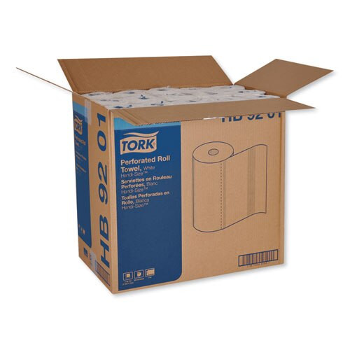 Handi-size Perforated Roll Towel, 2-ply, 11 X 6.75, White, 120/roll, 30/ct Handi-size Perforated Roll Towel, 2-ply, 11 X 6.75, White, 120/roll, 30/ct