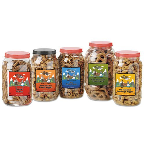 Pretzel Assortment, Peanut Butter, 44 Oz, Canister Pretzel Assortment, Peanut Butter, 44 Oz, Canister