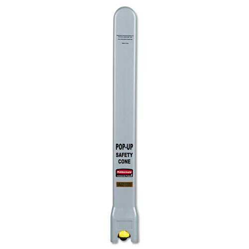 Multilingual "caution" Pop-up Safety Cone, 3-sided, Fabric, 21 X 21 X 20, Yellow Multilingual "caution" Pop-up Safety Cone, 3-sided, Fabric, 21 X 21 X 20, Yellow