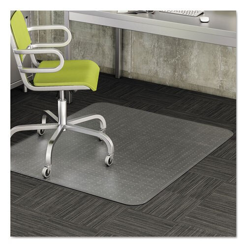 Duramat Moderate Use Chair Mat, Low Pile Carpet, Flat, 46 X 60, Rectangle, Clear Duramat Moderate Use Chair Mat, Low Pile Carpet, Flat, 46 X 60, Rectangle, Clear