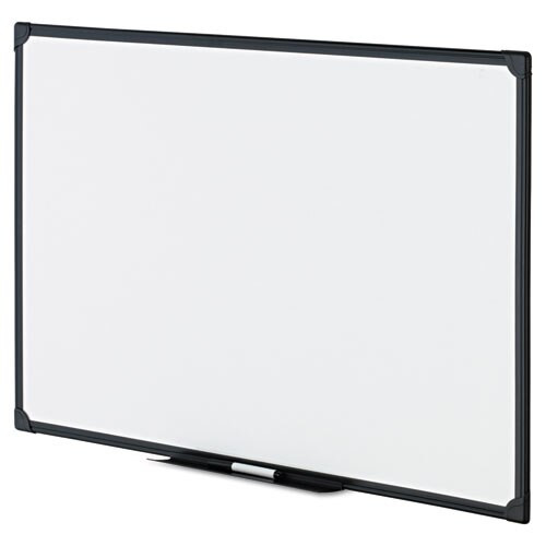 Dry Erase Board, Melamine, 36 X 24, Black Frame Dry Erase Board, Melamine, 36 X 24, Black Frame