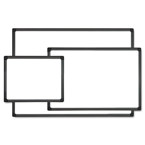 Dry Erase Board, Melamine, 36 X 24, Black Frame Dry Erase Board, Melamine, 36 X 24, Black Frame