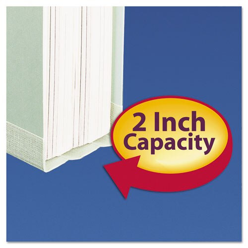 Expanding Recycled Heavy Pressboard Folders, 1/3-cut Tabs, 2" Expansion, Legal Size, Gray-green, 25/box Expanding Recycled Heavy Pressboard Folders, 1/3-cut Tabs, 2" Expansion, Legal Size, Gray-green, 25/box