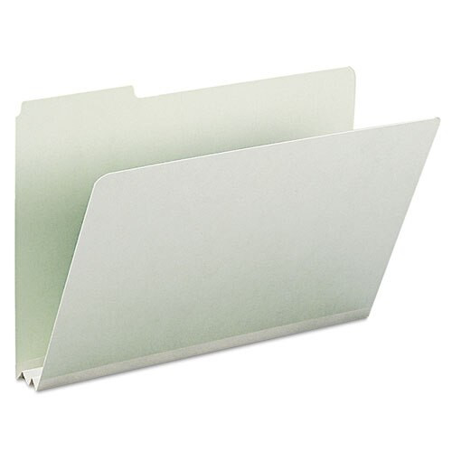 Expanding Recycled Heavy Pressboard Folders, 1/3-cut Tabs, 2" Expansion, Legal Size, Gray-green, 25/box Expanding Recycled Heavy Pressboard Folders, 1/3-cut Tabs, 2" Expansion, Legal Size, Gray-green, 25/box