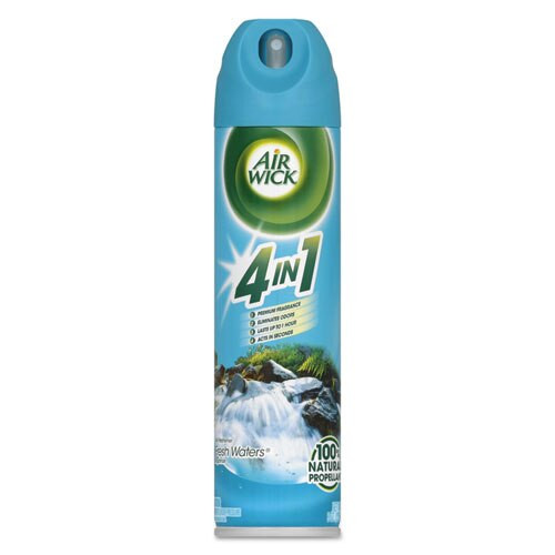 Aerosol Air Freshener, Fresh Waters, 8 Oz Can Aerosol Air Freshener, Fresh Waters, 8 Oz Can