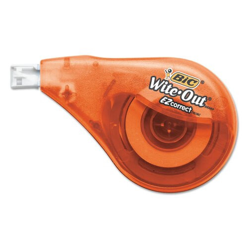 Wite-out Ez Correct Correction Tape, Non-refillable, 1/6" X 472", 10/box Wite-out Ez Correct Correction Tape, Non-refillable, 1/6" X 472", 10/box