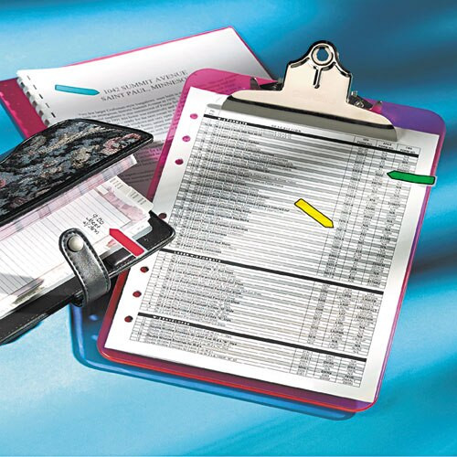 Arrow 1/2" Page Flags, Assorted Primary, 24/color, 96-flags/pack Arrow 1/2" Page Flags, Assorted Primary, 24/color, 96-flags/pack