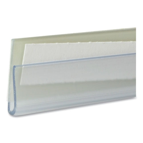 Shelf Labeling Strips, Side Load, 4 X 7/8, Clear, 10/pack Shelf Labeling Strips, Side Load, 4 X 7/8, Clear, 10/pack