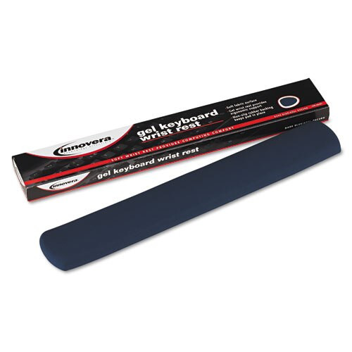 Gel Nonskid Keyboard Wrist Rest, Blue Gel Nonskid Keyboard Wrist Rest, Blue
