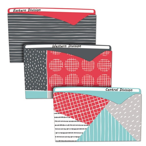 Write-on Fashion Poly File Jackets, Straight Tab, Letter Size, Assorted Colors, 6/pack Write-on Fashion Poly File Jackets, Straight Tab, Letter Size, Assorted Colors, 6/pack
