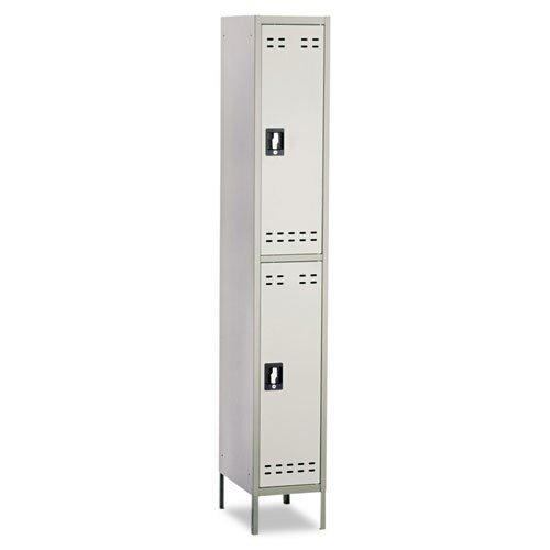 Double-tier Locker, 12w X 18d X 78h, Two-tone Tan Double-tier Locker, 12w X 18d X 78h, Two-tone Tan