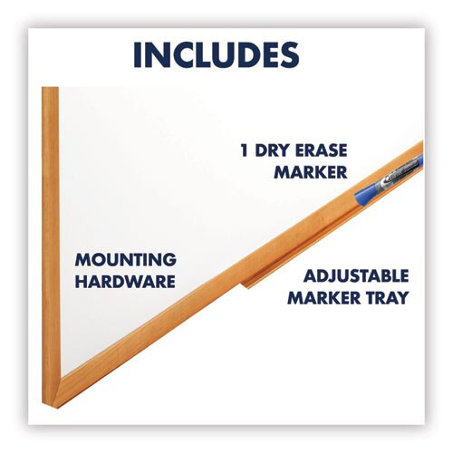 Classic Series Total Erase Dry Erase Board, 96 X 48, Oak Finish Frame Classic Series Total Erase Dry Erase Board, 96 X 48, Oak Finish Frame