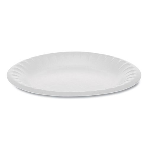 Unlaminated Foam Dinnerware, Plate, 6" Diameter, White, 1,000/carton Unlaminated Foam Dinnerware, Plate, 6" Diameter, White, 1,000/carton