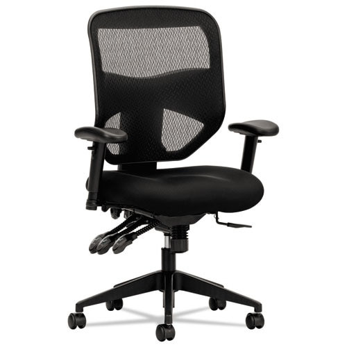Vl532 Mesh High-back Task Chair, Supports Up To 250 Lbs., Black Seat/black Back, Black Base Vl532 Mesh High-back Task Chair, Supports Up To 250 Lbs., Black Seat/black Back, Black Base