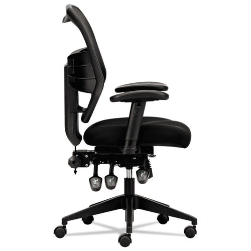 Vl532 Mesh High-back Task Chair, Supports Up To 250 Lbs., Black Seat/black Back, Black Base Vl532 Mesh High-back Task Chair, Supports Up To 250 Lbs., Black Seat/black Back, Black Base
