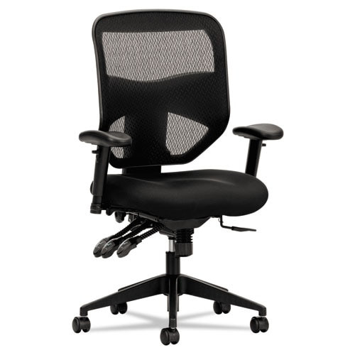 Vl532 Mesh High-back Task Chair, Supports Up To 250 Lbs., Black Seat/black Back, Black Base Vl532 Mesh High-back Task Chair, Supports Up To 250 Lbs., Black Seat/black Back, Black Base