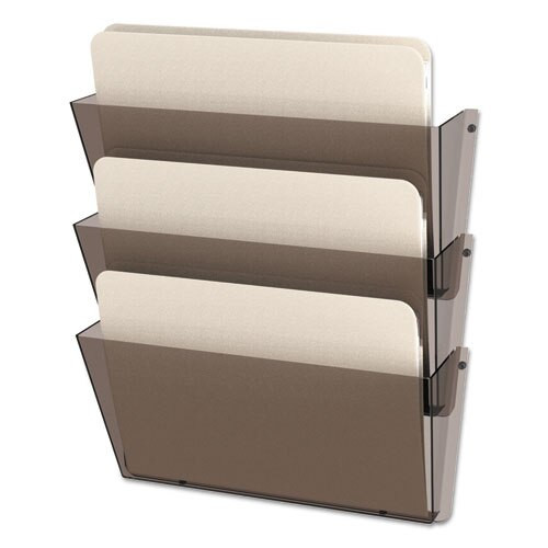 Unbreakable Docupocket 3-pocket Wall File, Letter, 14 1/2 X 3 X 6 1/2, Clear Unbreakable Docupocket 3-pocket Wall File, Letter, 14 1/2 X 3 X 6 1/2, Clear