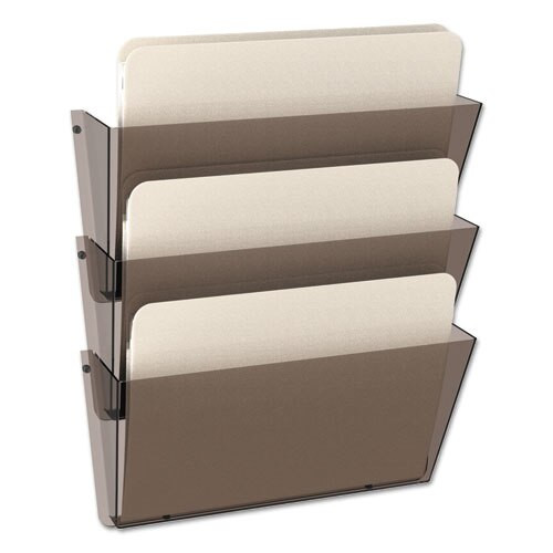 Unbreakable Docupocket 3-pocket Wall File, Letter, 14 1/2 X 3 X 6 1/2, Clear Unbreakable Docupocket 3-pocket Wall File, Letter, 14 1/2 X 3 X 6 1/2, Clear