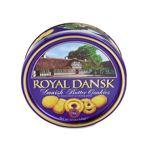 Cookies, Danish Butter, 12 Oz Tin Cookies, Danish Butter, 12 Oz Tin