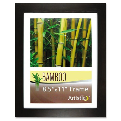 Bamboo Frame, 8 X 10, Black Bamboo Frame, 8 X 10, Black