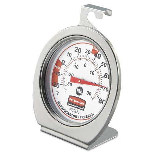 Refrigerator/freezer Monitoring Thermometer, -20°f To 80°f Refrigerator/freezer Monitoring Thermometer, -20°f To 80°f